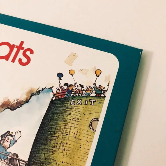 Vintage 1977 Busy Boats Book  Hardcover by Peter Lippman - Picture 2 of 16